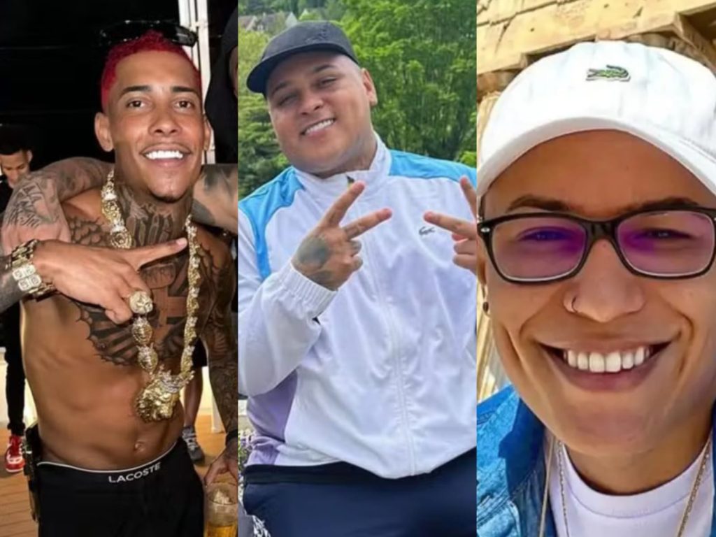 MC Poze, MC Ryan e Raphael Sousa (dono da Choquei) estão entre os beneficiados pela decisão. (Foto: Reprodução)