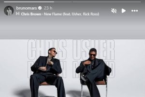 Bruno Mars vira alvo de críticas ao divulgar turnê de Chris Brown