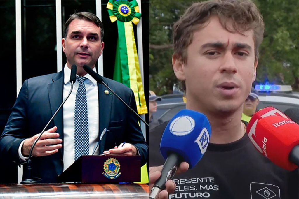 Flávio critica provocações entre bolsonaristas, e Nikolas reclama de quem 'mina a própria base'