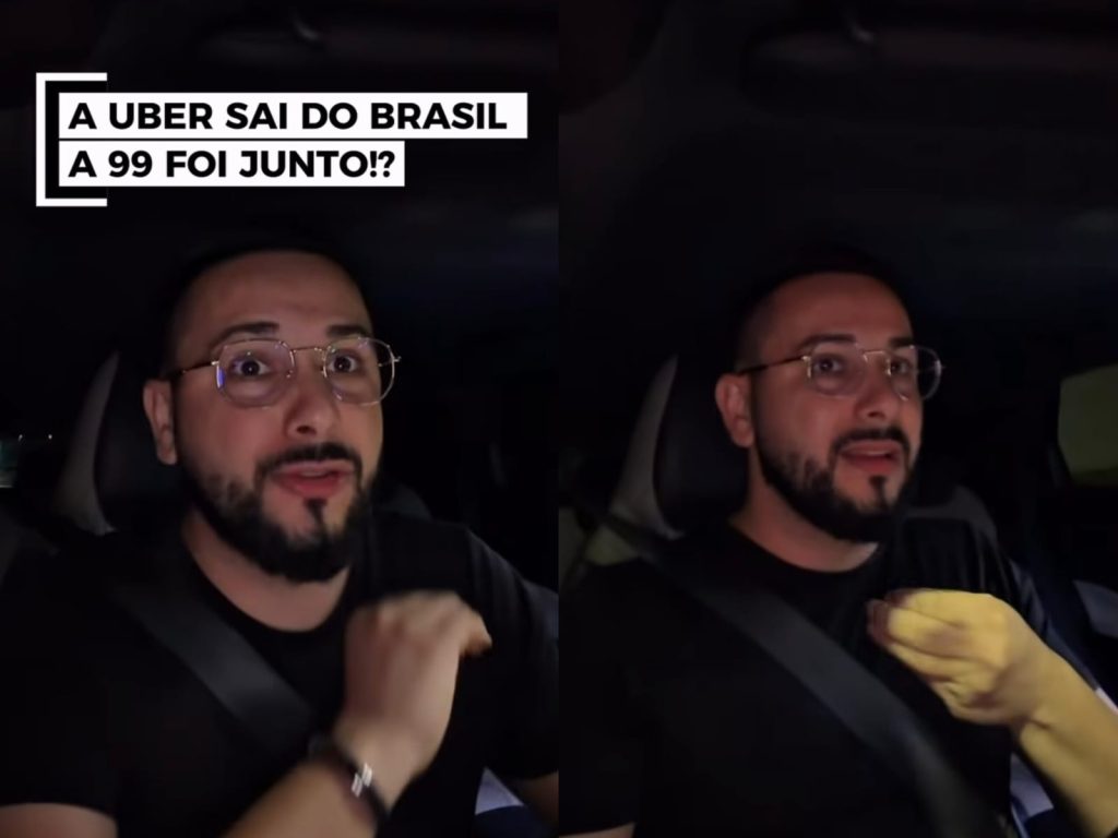 Desabafo do motorista já conta com mais de 100 mil visualizações no Instagram. (Foto: @uberhistorias)