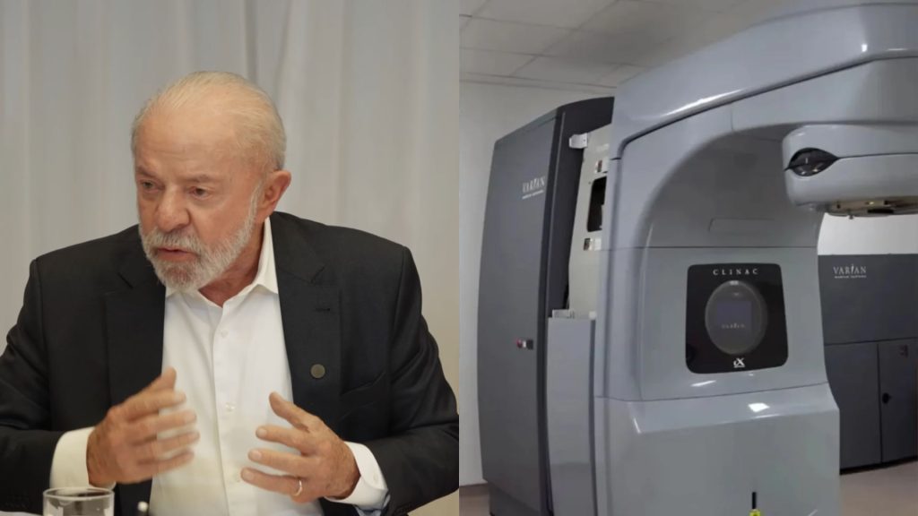 Lula declarou que máquina de radioterapia que chega a Anápolis será 10 vezes mais moderna que as anteriores