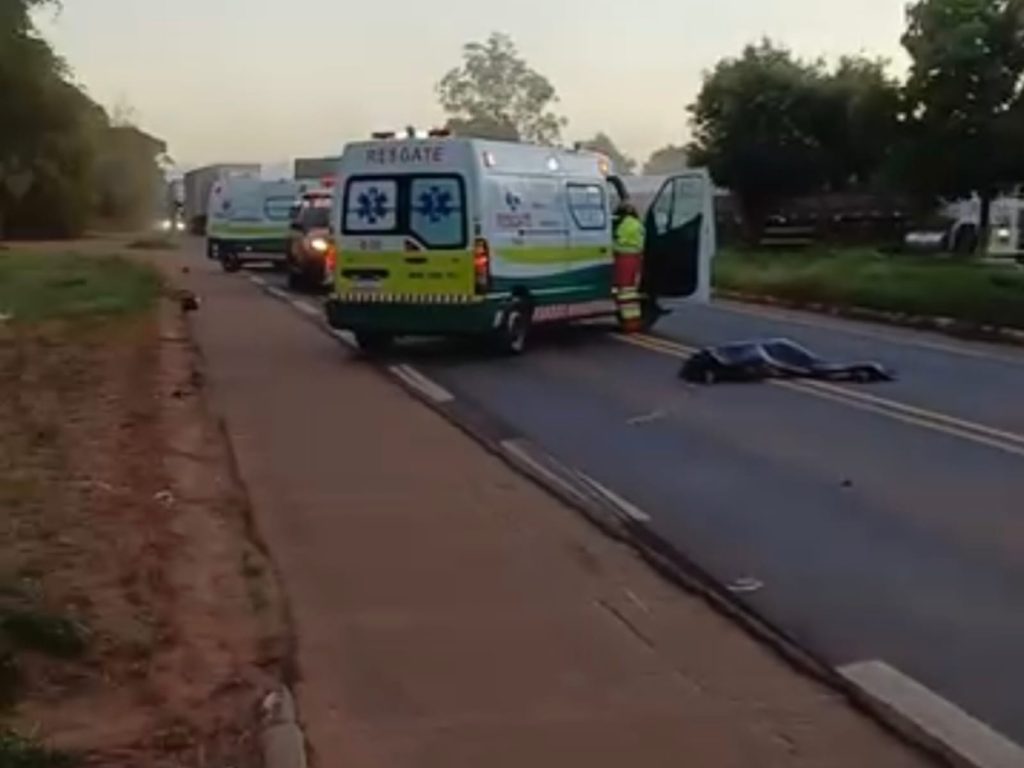 Acidente aconteceu no km 126 da BR-153, em Estrela do Norte. (Foto: Reprodução)