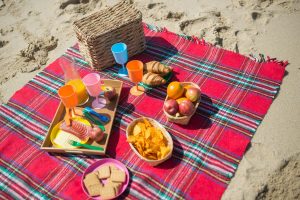 Ideias de lanches fáceis para levar à praia