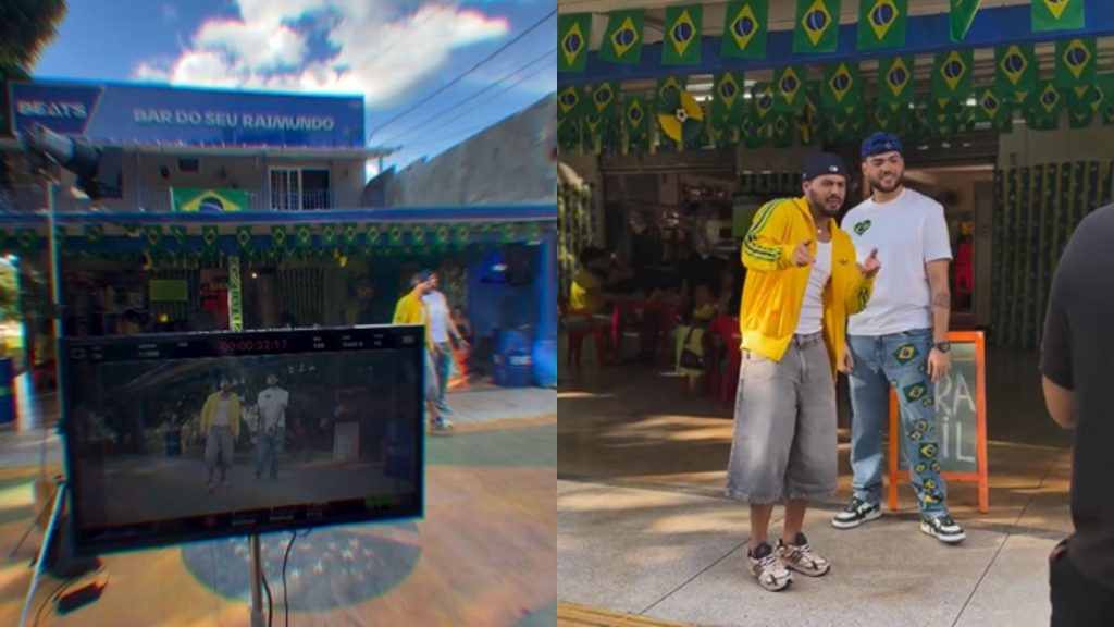 Zé Felipe gravou no Bar do Seu Raimundo, em Goiânia.