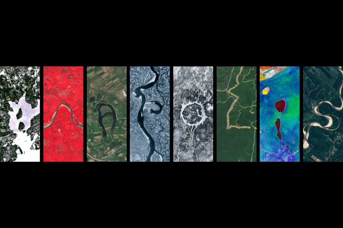 Anápolis escrito pelo "Your Name in Landsat"