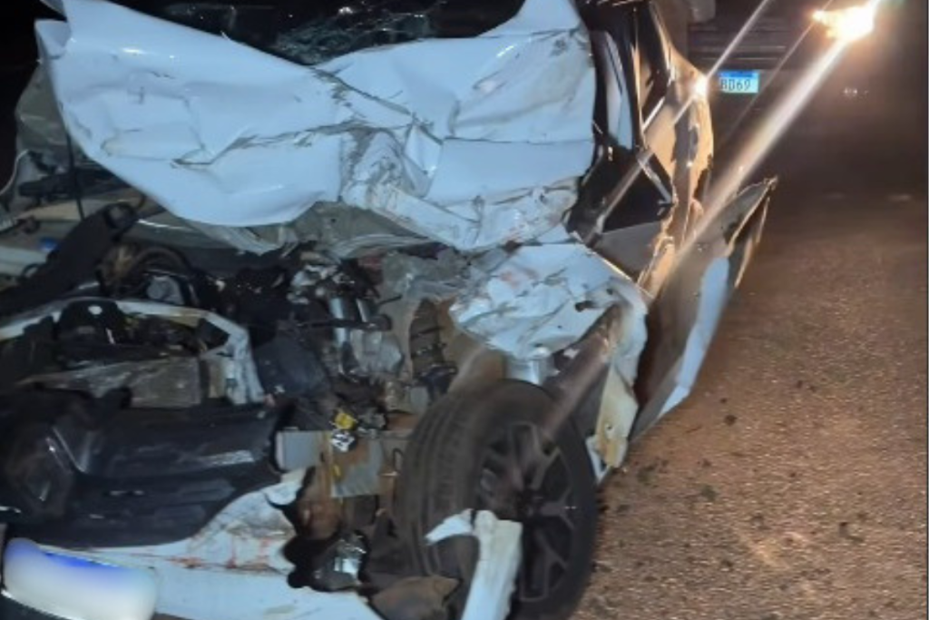 Acidente ocorreu durante deslocamento pela GO-070 e envolveu um caminhão de carga