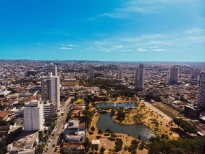 Vista aérea de Anápolis.