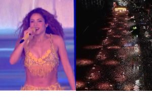 Show de Shakira reúne 2 milhões de pessoas, estima a Prefeitura do Rio
