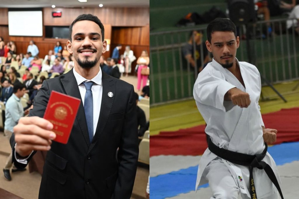 Advogado e campeão de karatê, jovem está em estado grave após acidente de moto em Ceres