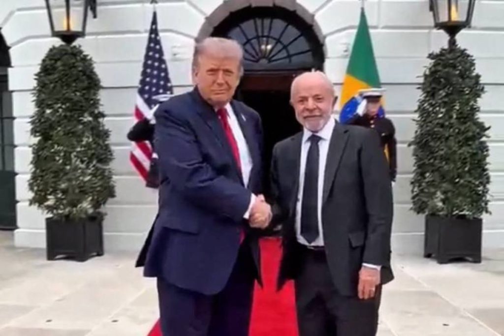 Trump diz que Lula é 'muito dinâmico' e que reunião correu 'muito bem'