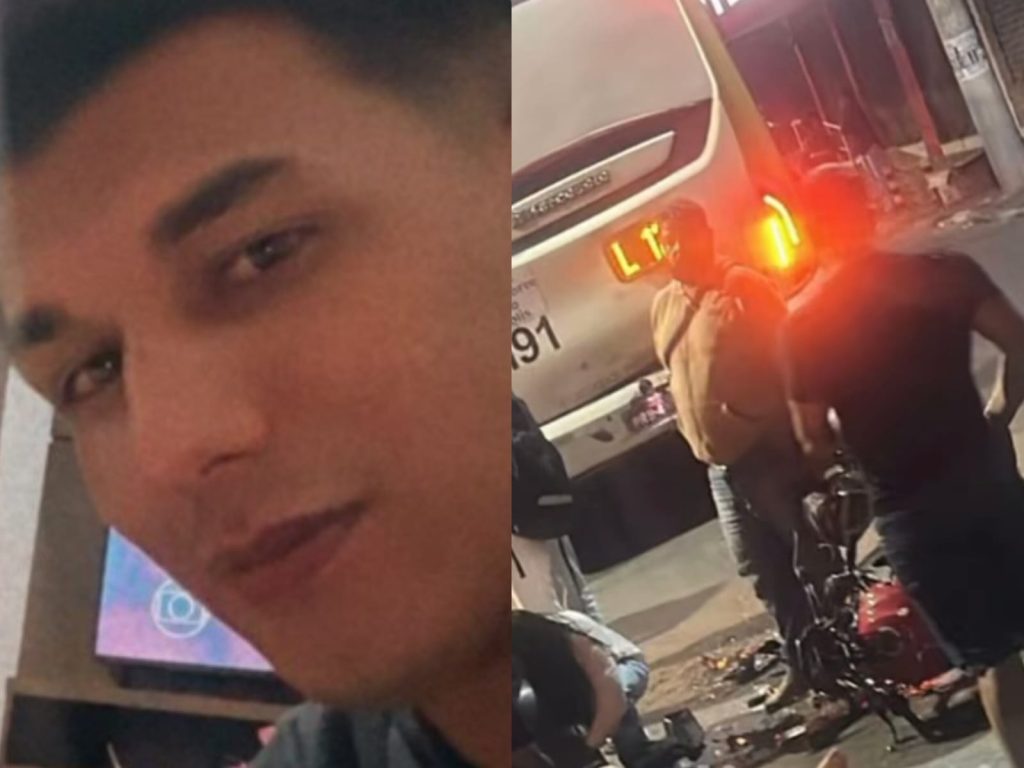Motociclista teve o óbito confirmado ainda no local. (Foto: Reprodução)