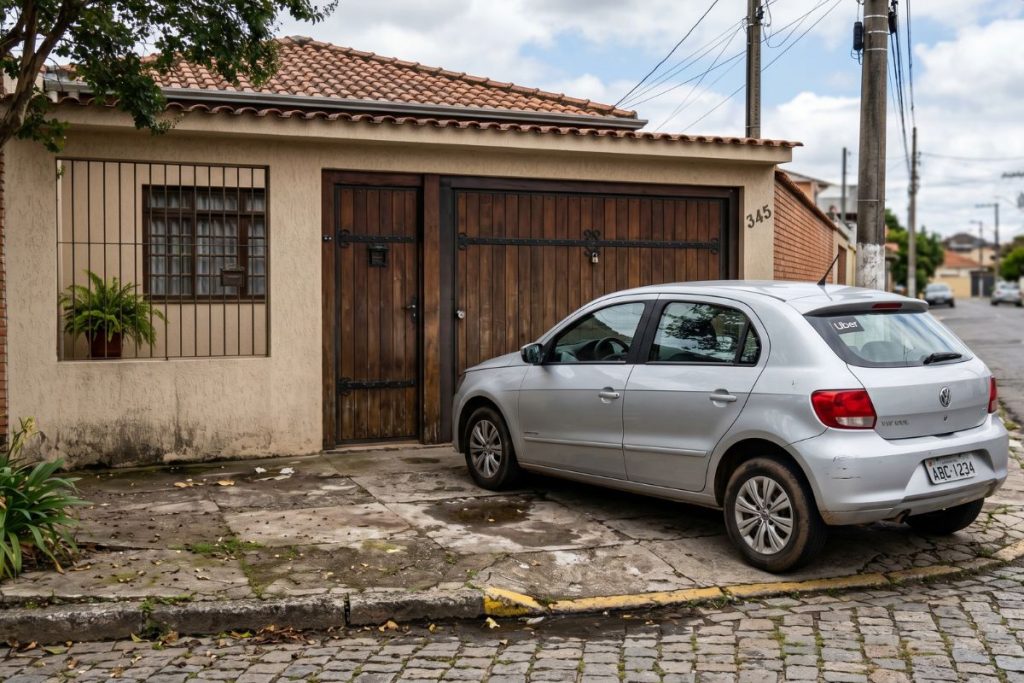 hábito comum ao estacionar em frente à garagem pode render multa e pontos na CNH