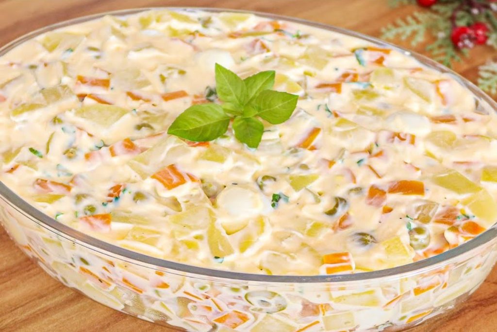 salada de maionese perfeita
