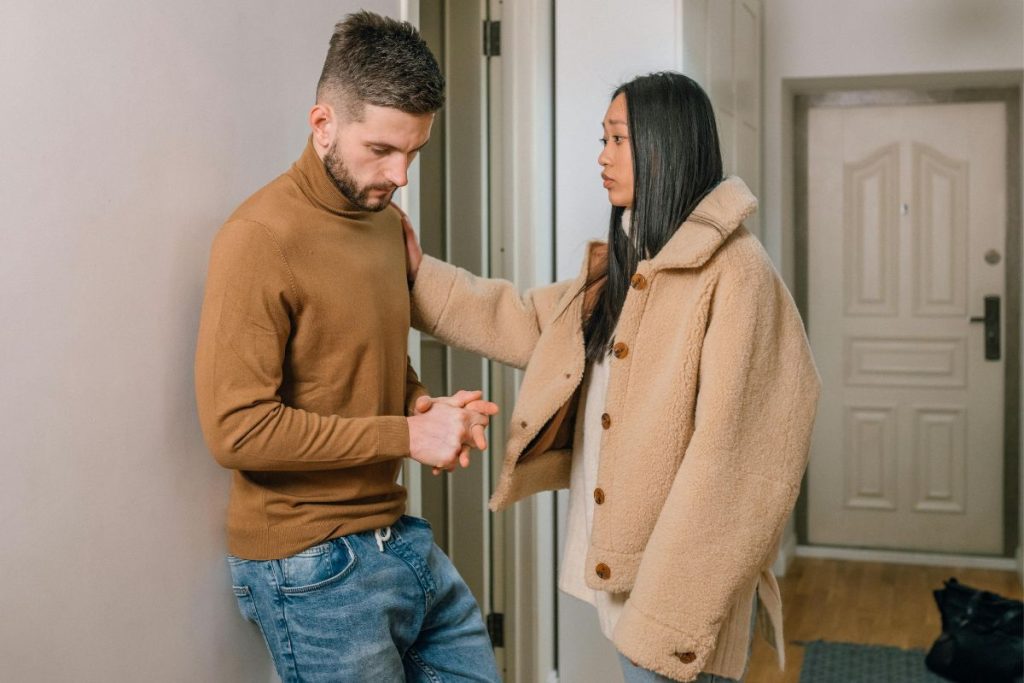atitudes que um homem começa a ter quando quer terminar