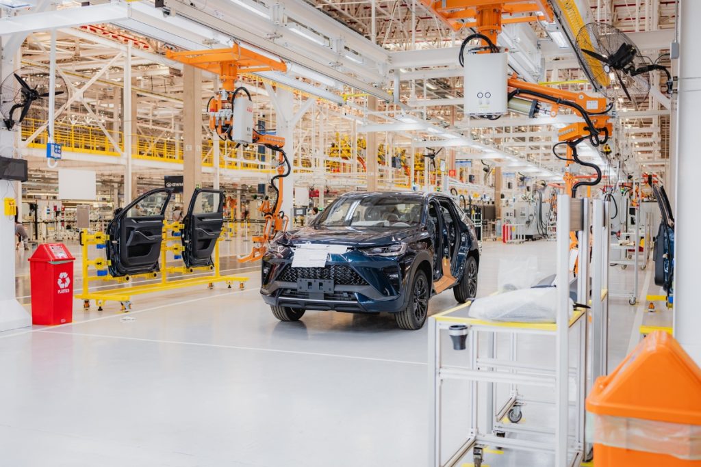 GWM abre nova fábrica no Brasil e anuncia 3.500 vagas de emprego