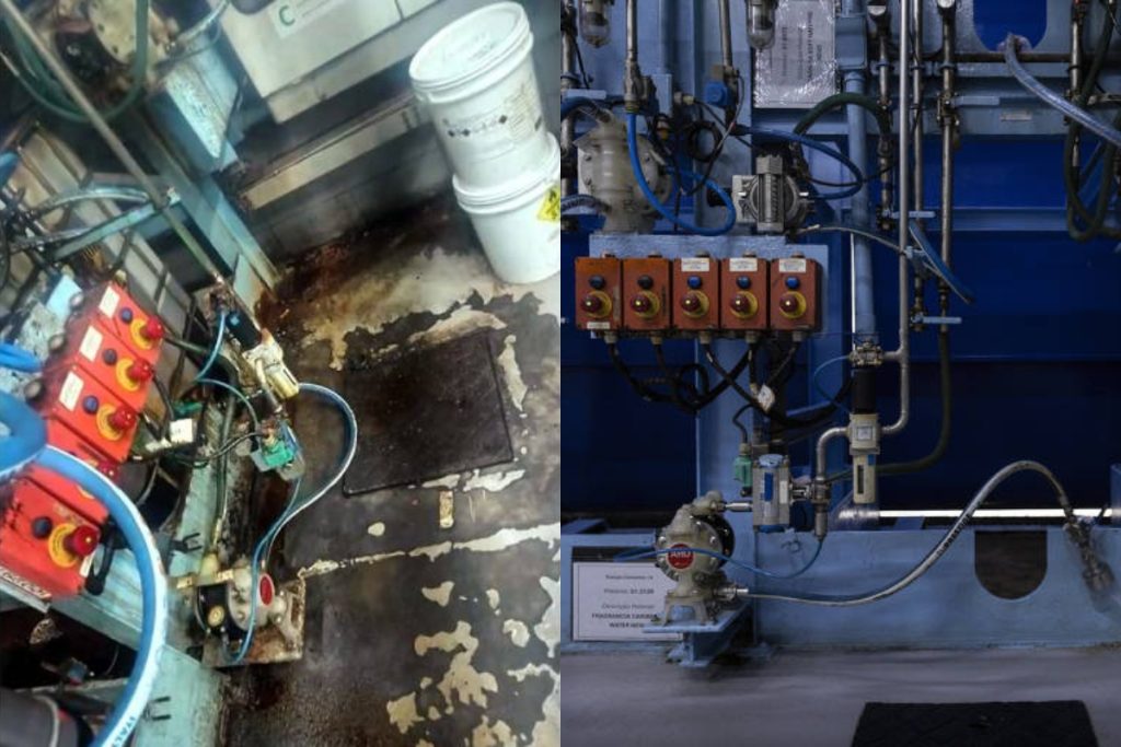 Fábrica da Ypê: antes e depois