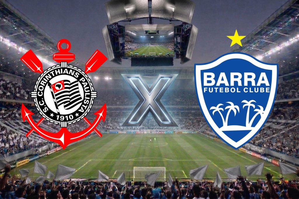 Onde assistir Corinthians x Barra nesta quinta-feira (14) pela Copa do Brasil