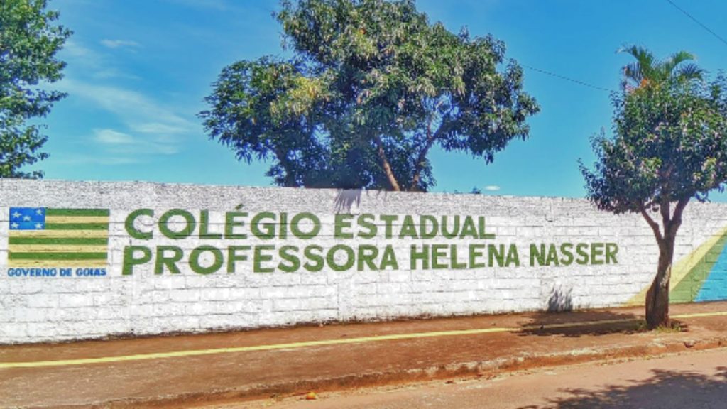 Colégio Estadual Professora Helena Nasser, no Jardim Tesouro, em Anápolis.