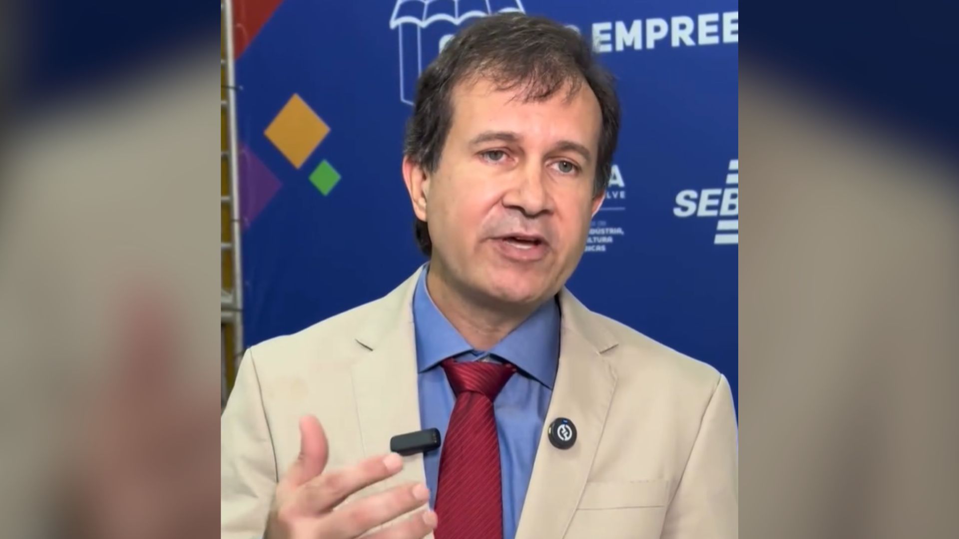 Sérgio Naves, presidente da Associação Empresarial da Região da Rua 44. 
