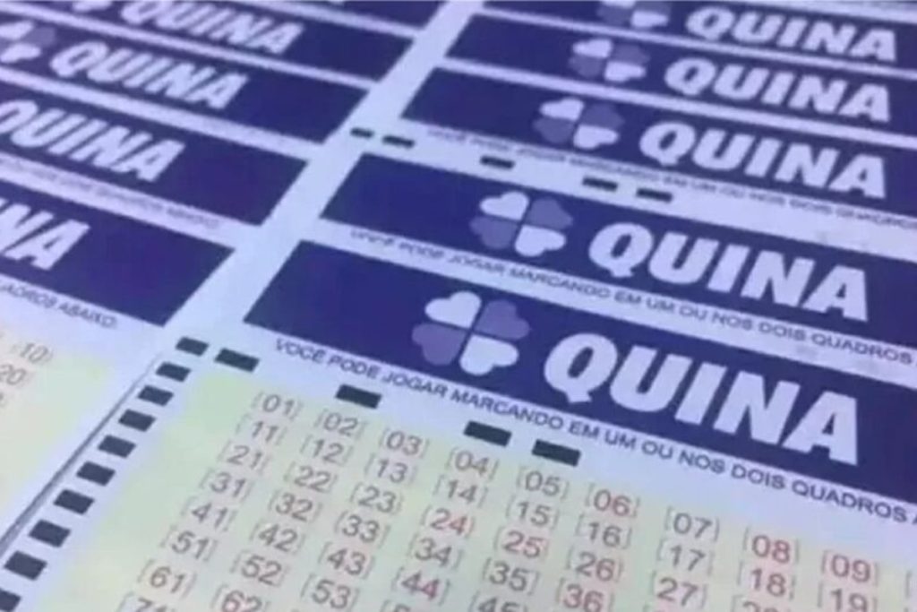 Imagem ilustrativa de cartelas da Quina