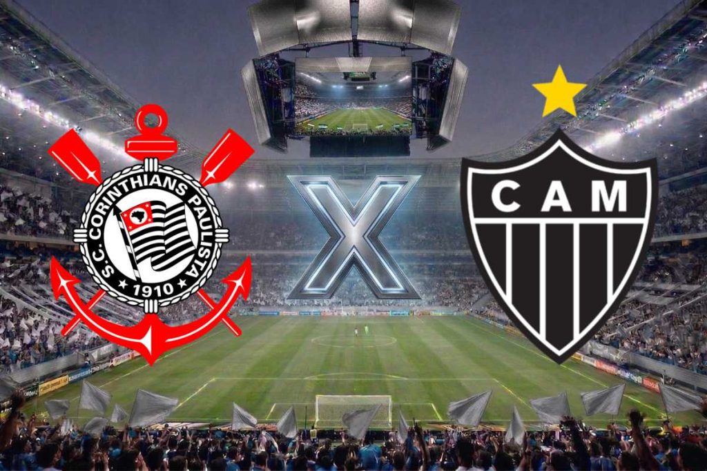 Onde assistir Corinthians x Atlético Mineiro neste domingo (24) pela Série A do Brasileirão