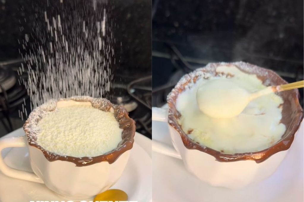 Ninho quente que leva apenas 3 ingredientes