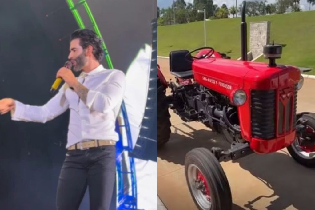 “Corria atrás só para sentir a fumaça”: Gusttavo Lima realiza sonho de infância em Goiás