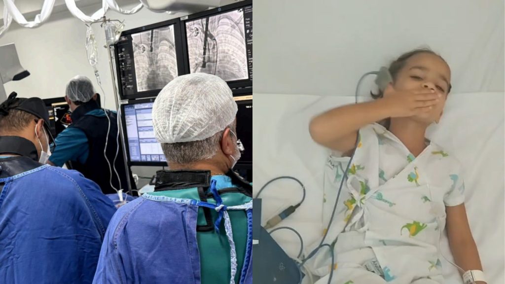 Lívia Maria protagonizou cirurgia cardíaca inédita no Ânima Centro Hospitalar, em Anápolis.