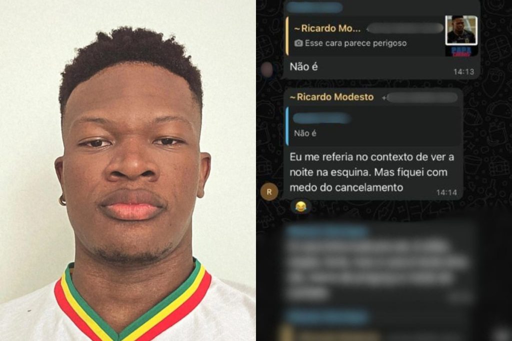“Parece perigoso”: estudante da UFG é acusado de injúria racial comentário sobre aluno em grupo de WhatsApp