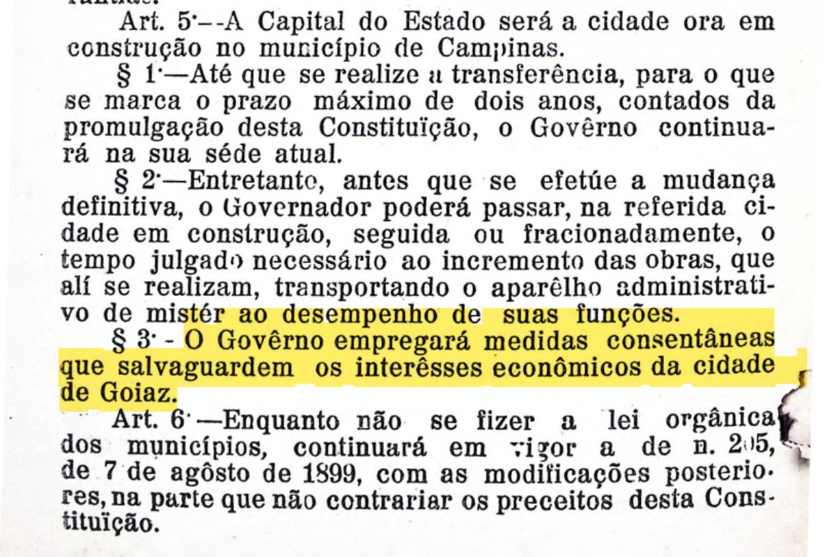 constituição Goiás