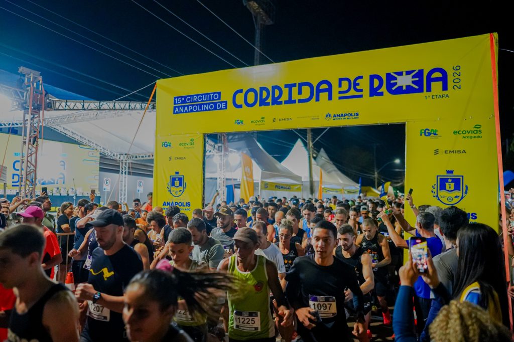 Circuito Anapolino de Corrida de Rua é tradição na cidade.