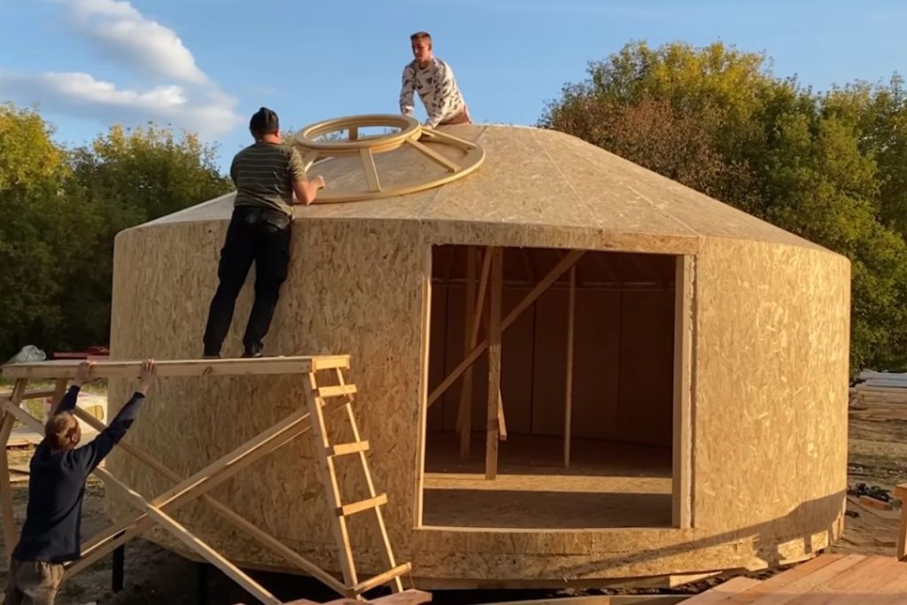 casa construída em 5 dias