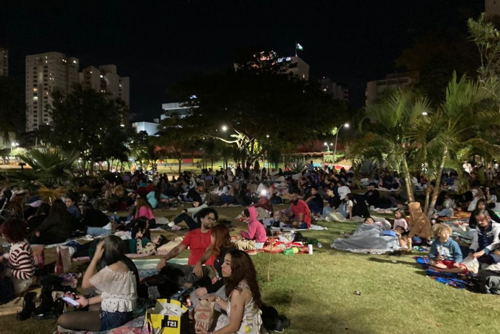 Cine Piquenique lota Parque Ipiranga e abre caminho para novas edições em Anápolis