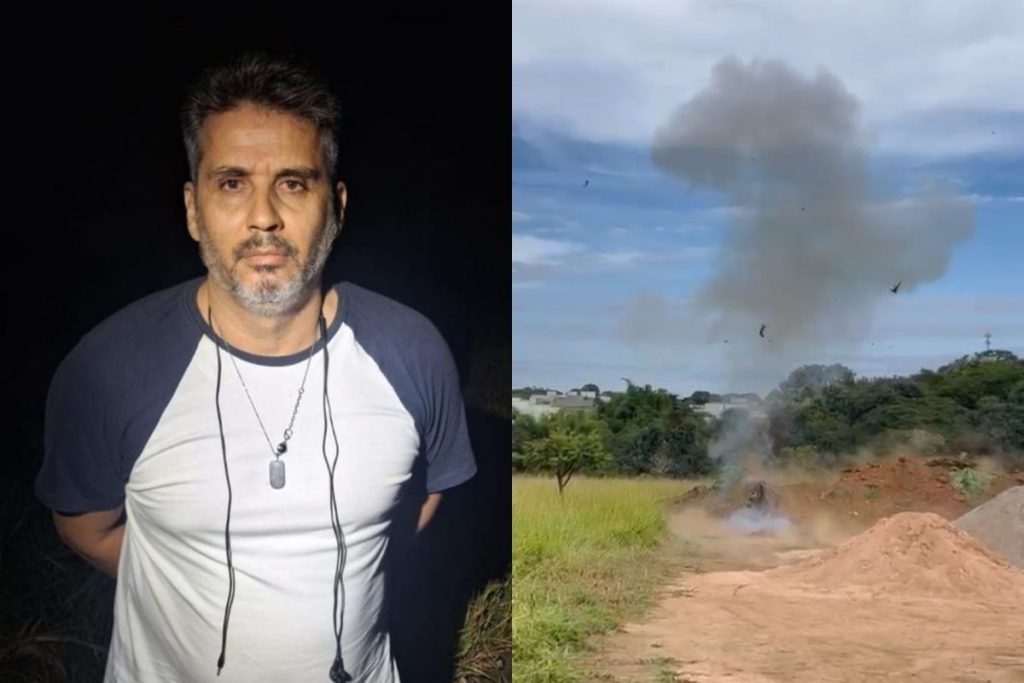 Conhecido como "Mad Max", suspeito de explodir caixas eletrônicos morre ao confrontar CPE em Aparecida de Goiânia