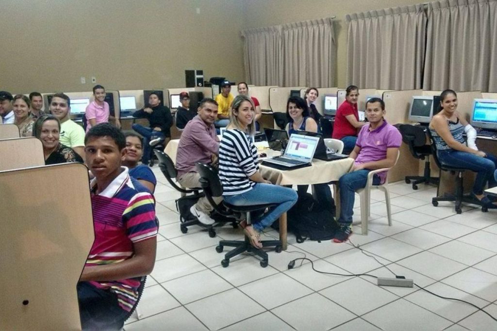 Projeto Inclusão Digital. (Foto: Divulgação)