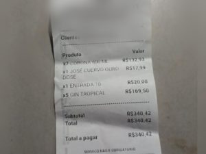 Conta de R$ 300 em bar termina com homem preso em Anápolis