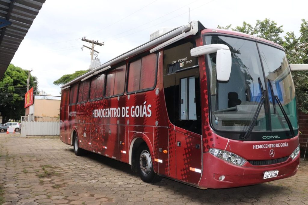 Hemocentro intensifica campanha e leva unidade móvel para Anápolis