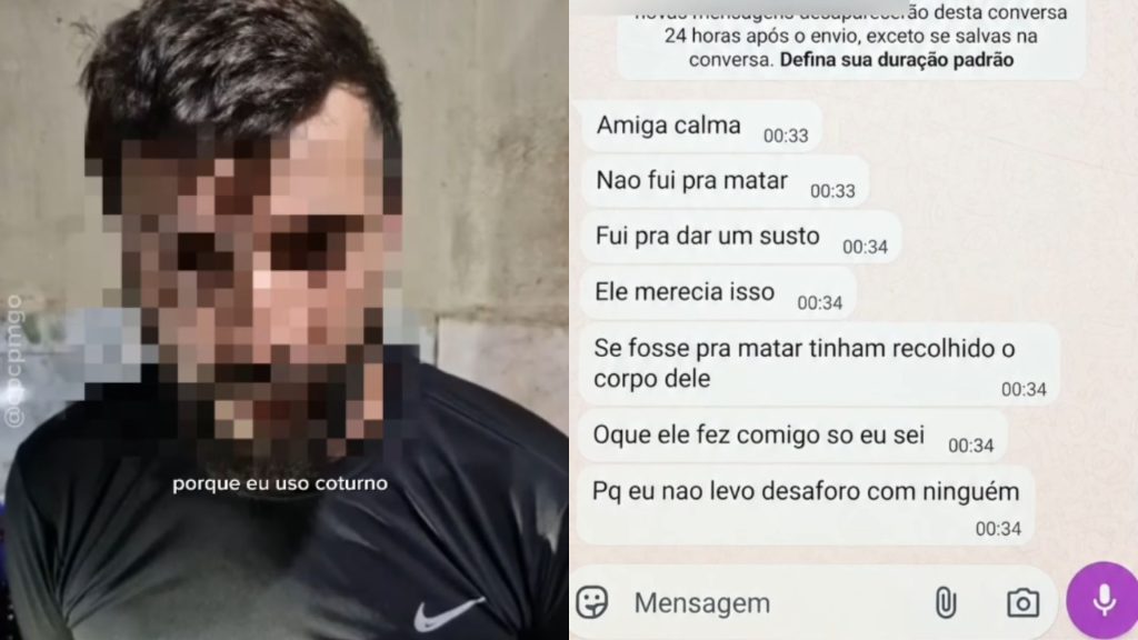 Homem confessou ter matado outro assassinado porque se sentiu "desaforado".