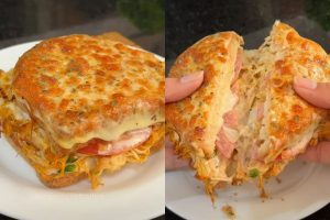 Aprenda a preparar um dos melhores lanches fáceis pra levar pro trabalho, com muito sabor e praticidade para o dia a dia