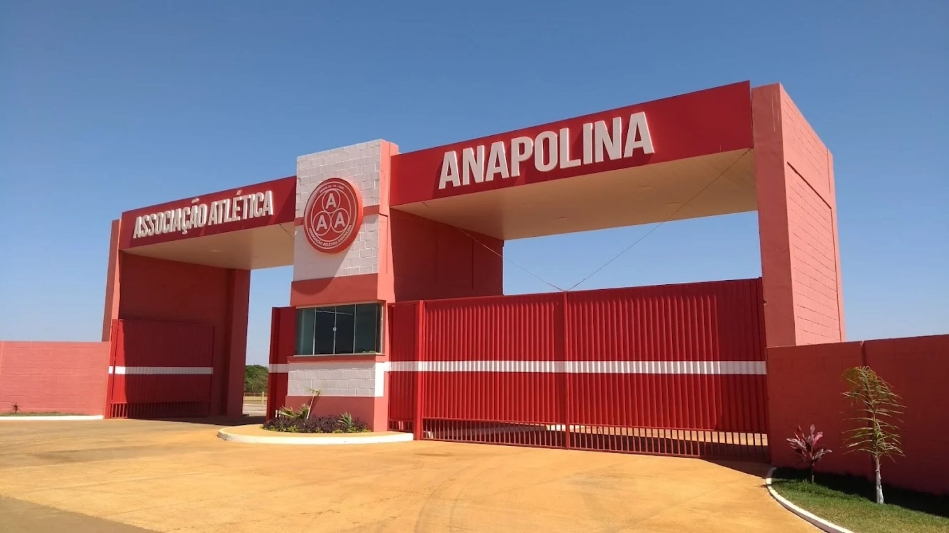 Centro de Treinamento da Associação Atlética Anapolina, em Anápolis.