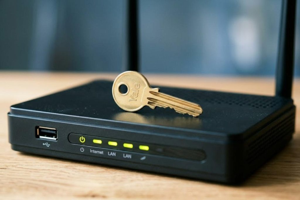 Colocar uma chave em cima do roteador de internet: por que é recomendado e para que serve