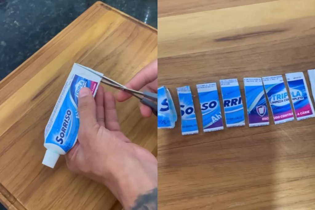 Não jogue fora a pasta de dente: ela tem uma utilidade que pouca gente conhece