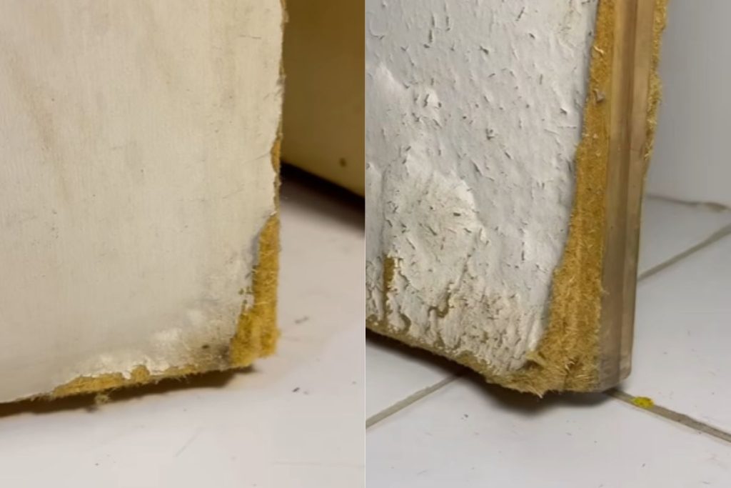 Método ensina como corrigir porta encharcada que raspa no batente e dificulta a abertura