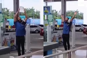 Funcionário é demitido de supermercado e primeira reação ganha aplausos de clientes
