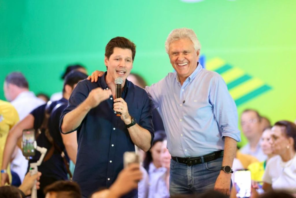 Daniel Vilela e Ronaldo Caiado