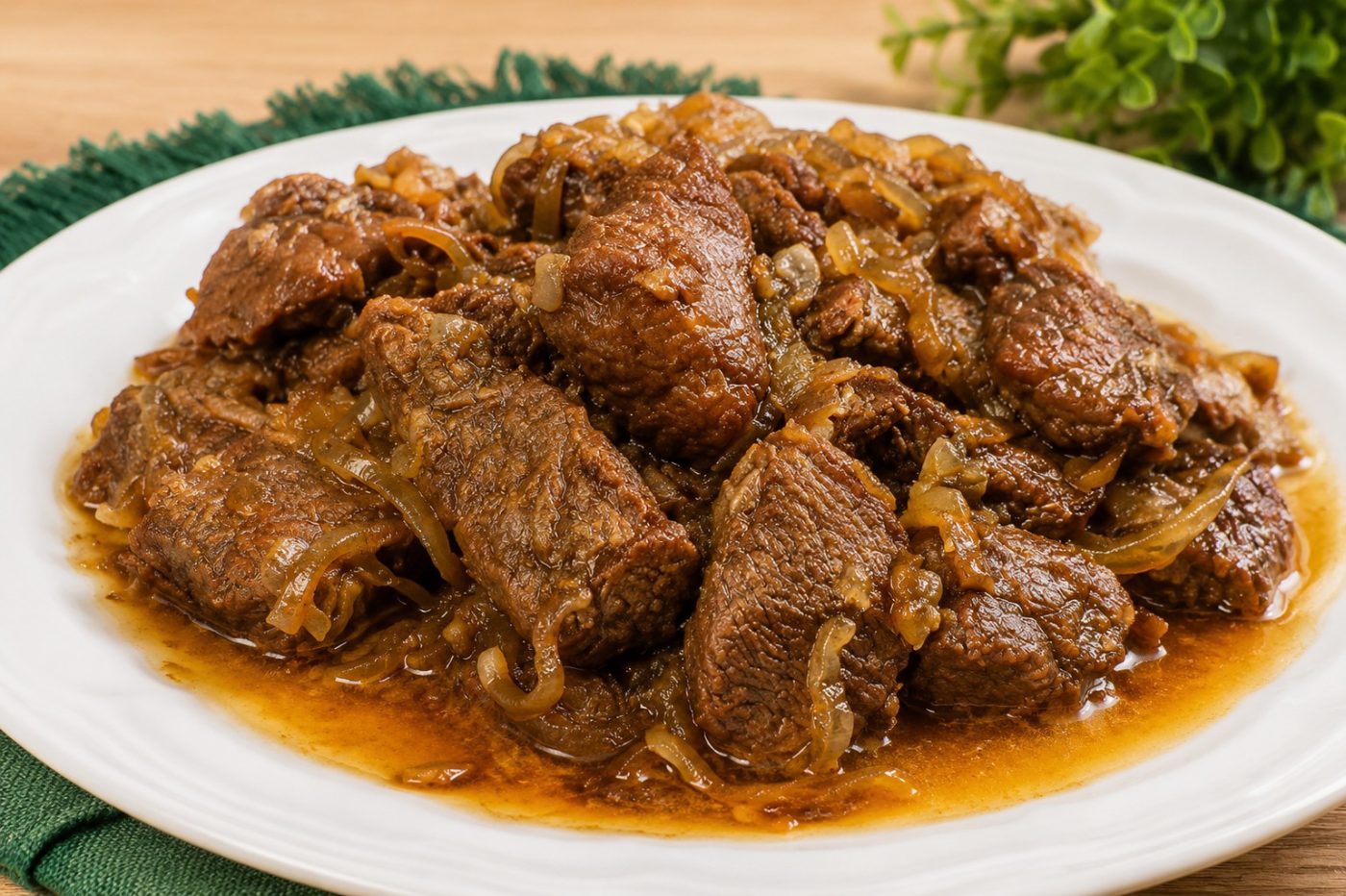 Minha avó sempre dizia: “é desse jeito que cozinha uma carne para ficar desmanchando”