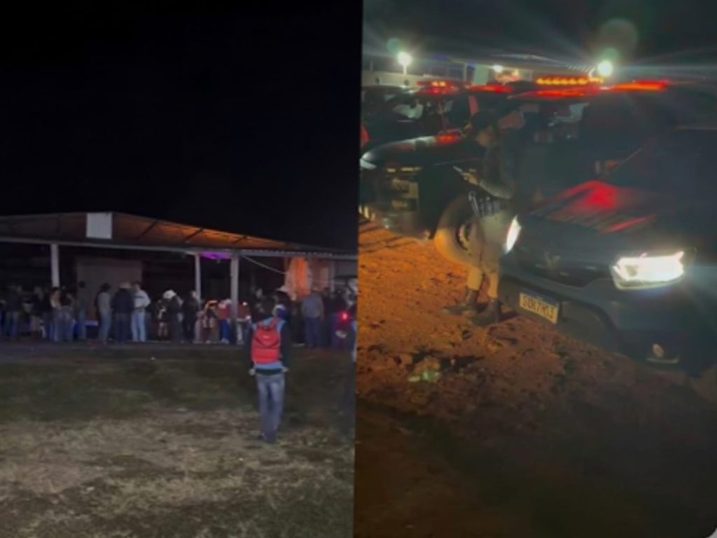 Evento em fazenda é interditado durante operação em Anápolis