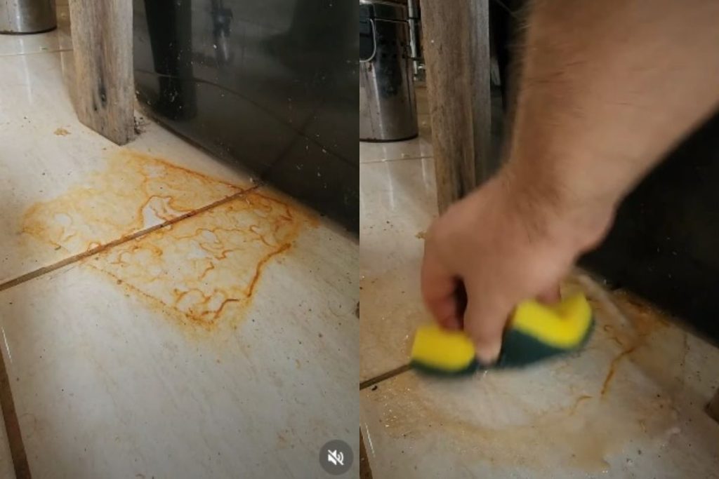 remover as manchas de ferrugem
