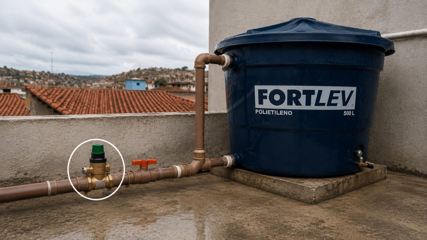 Fim da água fraca: a válvula simples que aumenta a pressão da torneira e do chuveiro sem quebrar paredes