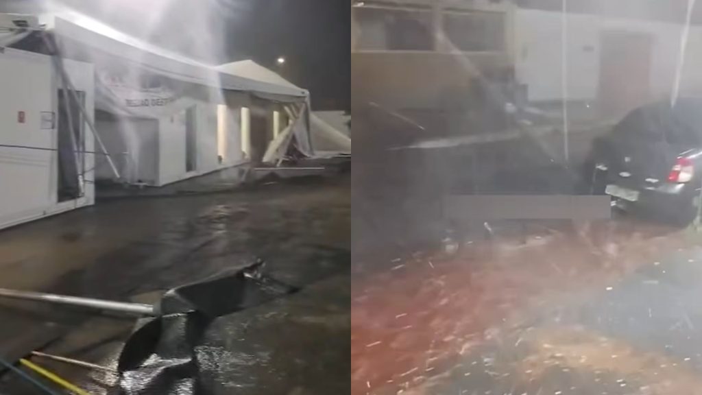 Tempestade deixou rastro de destruição em Goiânia